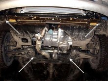Plieninė variklio apsauga Daewoo Nubira (2003-2009)