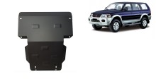 Plieninė variklio apsauga Mitsubishi Pajero Sport 1 (1998-2007)