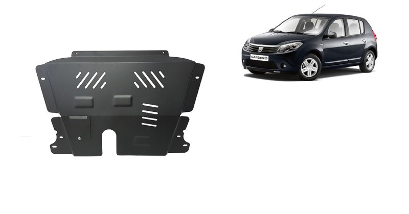 Plieninė variklio apsauga Dacia Sandero (2007-2012)