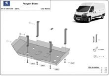 Plieninė AdBlue bako apsauga Peugeot Boxer (2016-2026)