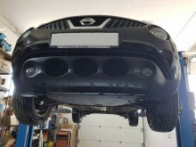 Plieninė variklio apsauga Nissan Juke (2010-2019)