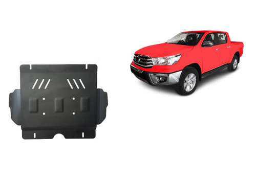 Plieninė variklio apsauga Toyota Hilux Invincible (2021-2026)