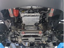 Plieninė variklio apsauga Mercedes Sprinter 907 4x4 (2018-2023)