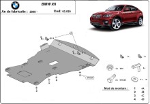 Plieninė variklio apsauga BMW X6 (2007-2014)