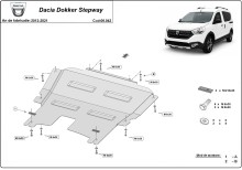 Plieninė variklio apsauga Dacia Dokker Stepway (2012-2021)