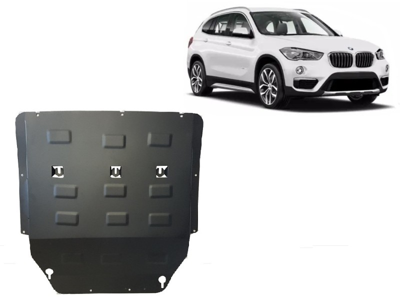 Plieninė variklio apsauga BMW X1 F48 (2015-2022)