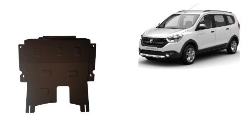 Plieninė variklio apsauga Dacia Lodgy Stepway (2012-2026)