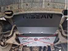 Plieninė radiatoriaus apsauga Nissan Navara (2005-2015)