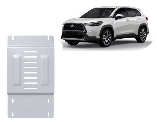 Aliumininė katalizatoriaus apsauga Toyota Corolla Cross (2022-2026)