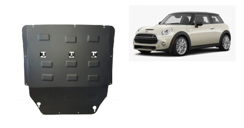 Plieninė variklio apsauga Mini Cooper (2014-2024)