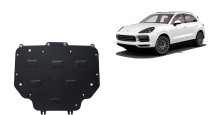 Plieninė pavarų dėžės apsauga Porsche Cayenne (2018-2026)