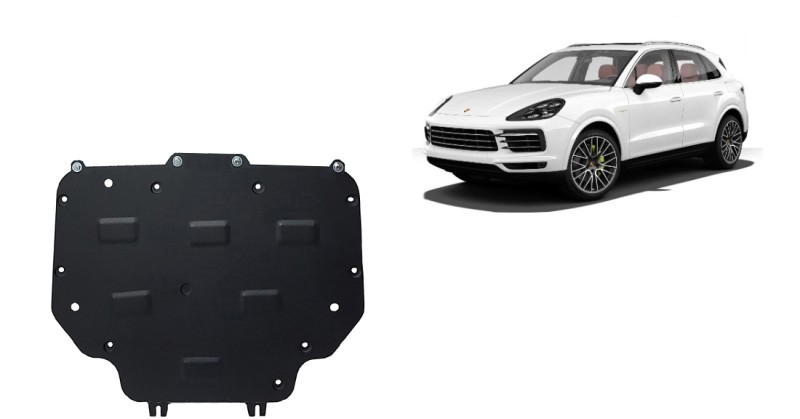 Plieninė pavarų dėžės apsauga Porsche Cayenne (2018-2026)