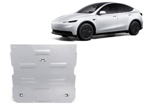 Aliumininė elektros variklio apsauga Tesla Model Y (2024-2026)