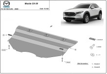 Plieninė variklio apsauga Mazda CX-30 (2019-2026)