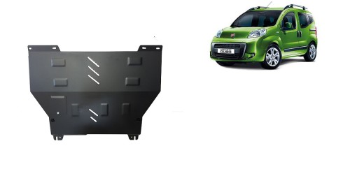 Plieninė variklio apsauga Fiat Fiorino (2007-2021)