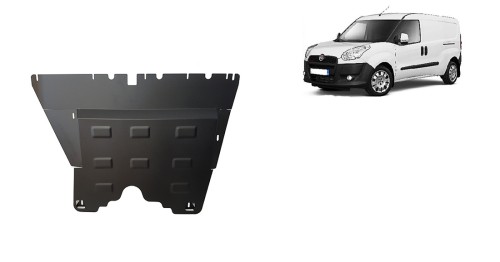 Plieninė variklio apsauga Fiat Doblo (2010-2022)