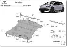 Aliumininė variklio apsauga Cupra Born (2021-2026)