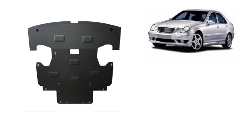 Plieninė variklio apsauga Mercedes C-Classe (2000-2007)