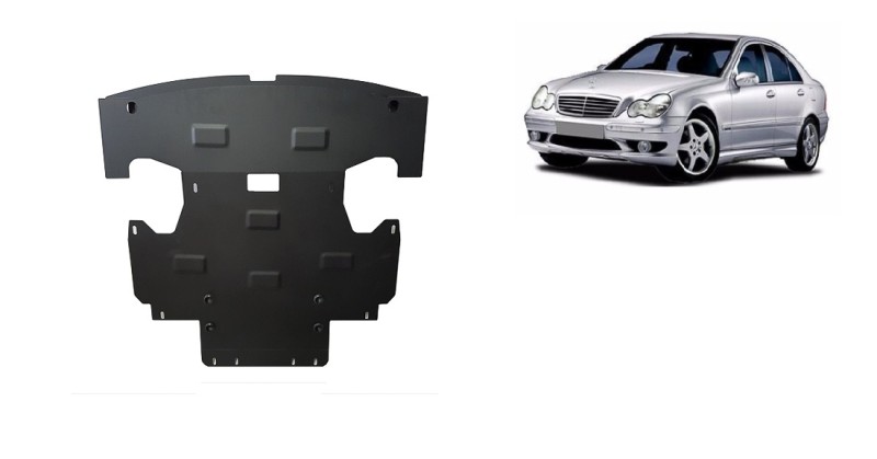 Plieninė variklio apsauga Mercedes C-Classe (2000-2007)