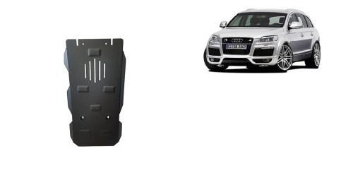 Plieninė pavarų dėžės apsauga Audi Q7 (2006-2015) Plieninė pavarų dėžės apsauga Audi Q7 (2006-2015)