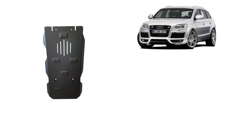 Plieninė pavarų dėžės apsauga Audi Q7 (2006-2015)