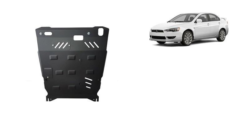 Plieninė variklio apsauga Mitsubishi Lancer (2007-2017)