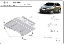 Plieninė variklio apsauga Opel Antara (2006-2010)