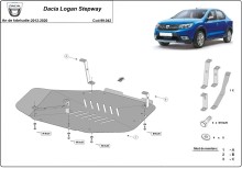 Plieninė kuro bako apsauga Dacia Logan Stepway (2012-2020)