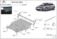 Plieninė variklio apsauga Seat Leon Cupra Mk1 (1998-2004)