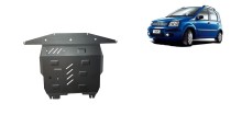 Plieninė variklio apsauga Fiat Panda (2003-2012)