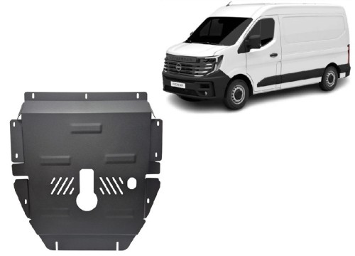 Plieninė variklio apsauga Nissan Interstar (2024-2026)