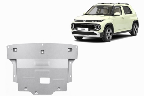 Aliumininė variklio apsauga Hyundai Inster (2024-2026)