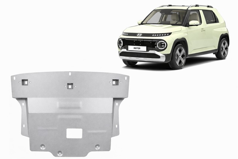 Aliumininė variklio apsauga Hyundai Inster (2024-2026)