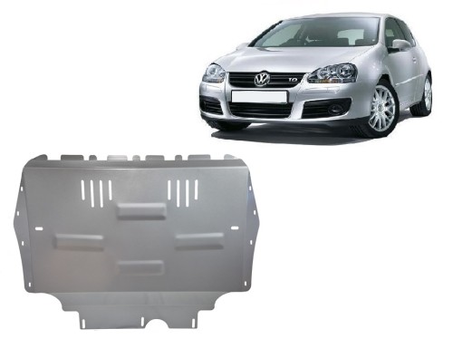 Aliumininė variklio apsauga Vw Golf mk5 (2004-2010)