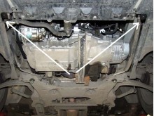 Plieninė variklio apsauga Citroen C5 (2004-2007)