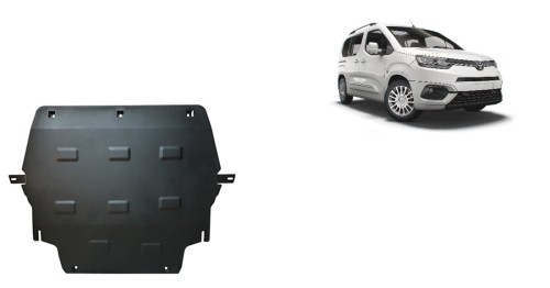 Plieninė variklio apsauga Toyota Proace City (2020-2026)