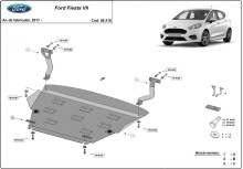 Plieninė variklio apsauga Ford Fiesta VII (2017-2026)