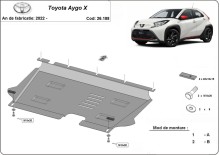 Plieninė variklio apsauga Toyota Aygo X (2022-2026)