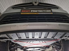 Plieninė katalizatoriaus apsauga Renault Trafic (2022-2026)