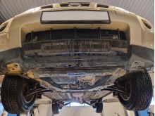 Plieninė variklio apsauga Nissan X-Trail T31 - Vers 2.0 (2007-2013)