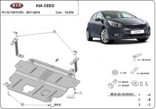 Plieninė variklio apsauga Kia Ceed (2011-2014)