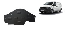 Plieninė variklio apsauga Mercedes V-Class W447, 4x2, 1.6 D (su Start-Stop sistema) (2014-2026)