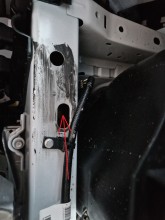 Plieninė cinkuota variklio apsauga Ford Transit Custom (2023-2026)