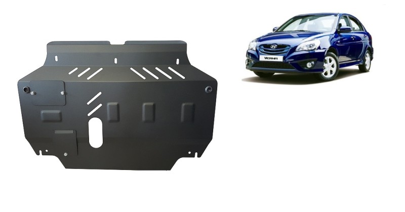 Plieninė variklio apsauga Hyundai Verna (2005-2010)