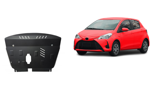 Plieninė variklio apsauga Toyota Yaris (2011-2020)