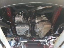 Plieninė variklio apsauga Mercedes Sprinter-FWD (2018-2026)