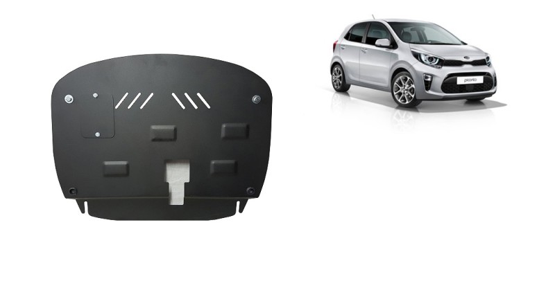 Plieninė variklio apsauga Kia Picanto (2017-2026)