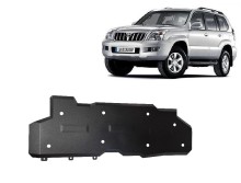 Plieninė kuro bako apsauga Toyota Land Cruiser J120 - tik 5 durų versijai (2002-2009)