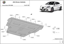 Plieninė variklio apsauga Alfa Romeo Giulietta (2010-2020)