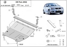 Plieninė variklio apsauga VW Polo 6n2 (1999-2001)